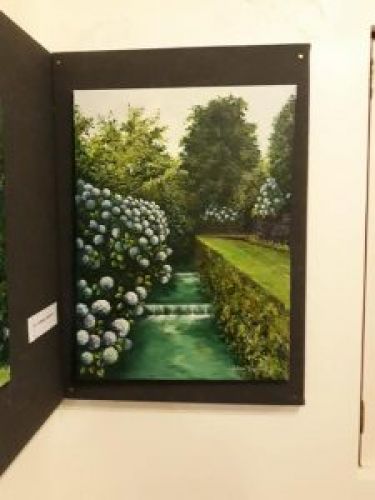 &ldquo;Retalhos de Paz&rdquo; &ndash; Exposi&ccedil;&atilde;o de Pintura de Dolores Resendes &ndash; Museu do Pico da Pedra &ndash; 2018